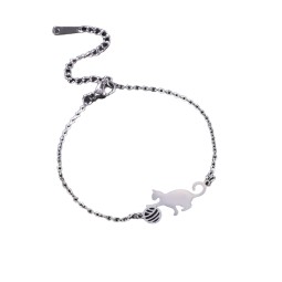 Bracelet Manufacturer - OEM Double Layer Stainless Steel Beads Couples