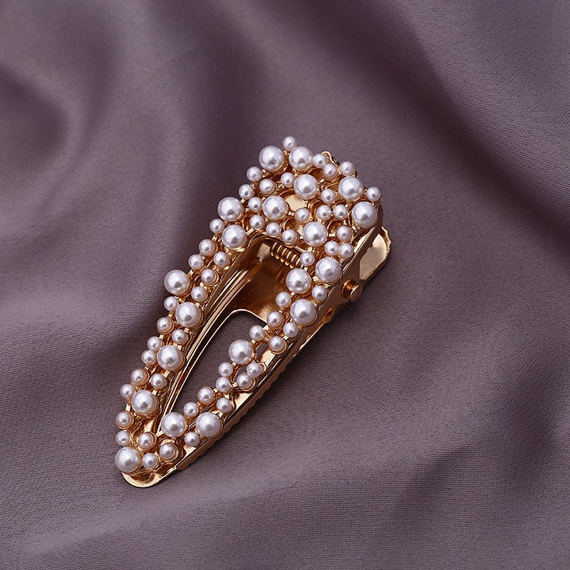 Pearl Hair Clip Factory - OEM Duckbill Water Drops Style Hair Accessories