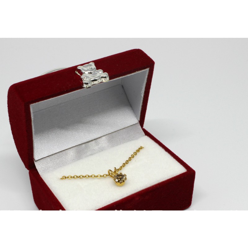 Jewelry Box Factory - OEM Flannelette Rectangle Necklace Earrings Gift Box