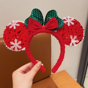 Children Headband Manufacturer - OEM Cute Bow Christmas Head Wear Girls