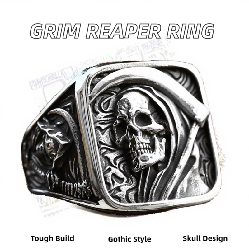 Skull Ring Factory - OEM Stainless Steel Vintage Punk Biker Jewelry