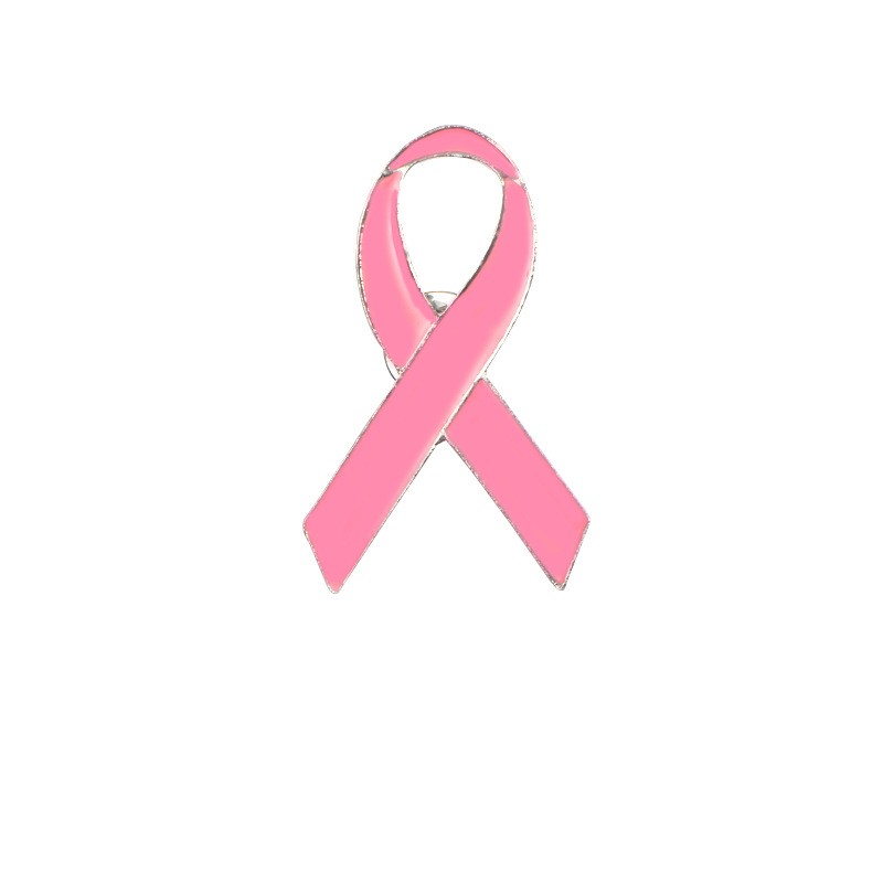 Pink Ribbon Pin Factory - OEM Breast Cancer Awareness Enamel Badge