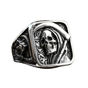 Skull Ring Factory - OEM Stainless Steel Vintage Punk Biker Jewelry