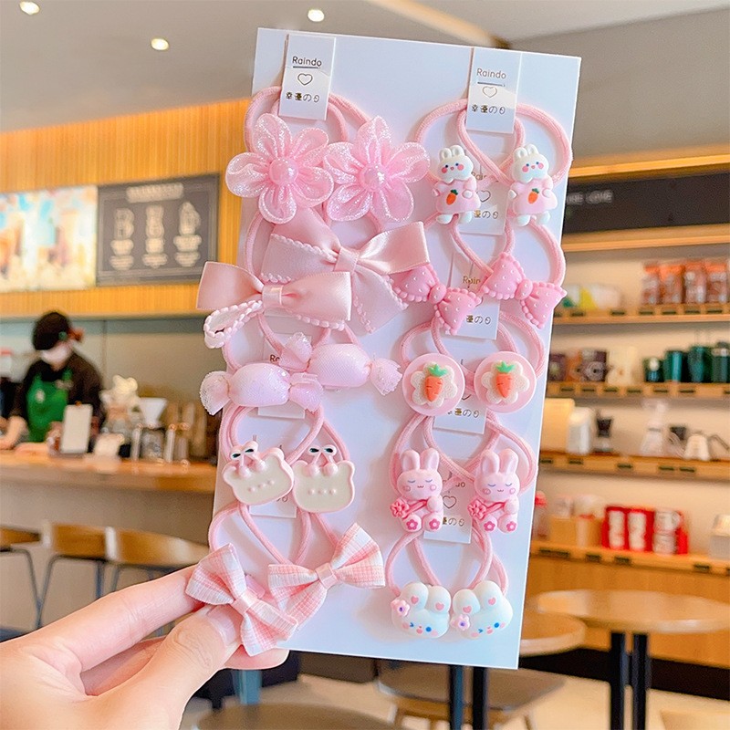Hair Ties Factory - OEM 20pcs Soft Children's Elastic Hair Bands