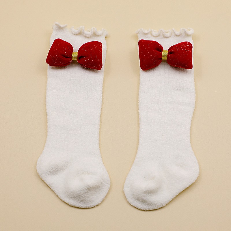 Baby Socks Manufacturer - OEM Winter Long Barrel Infant Thigh-high Socks