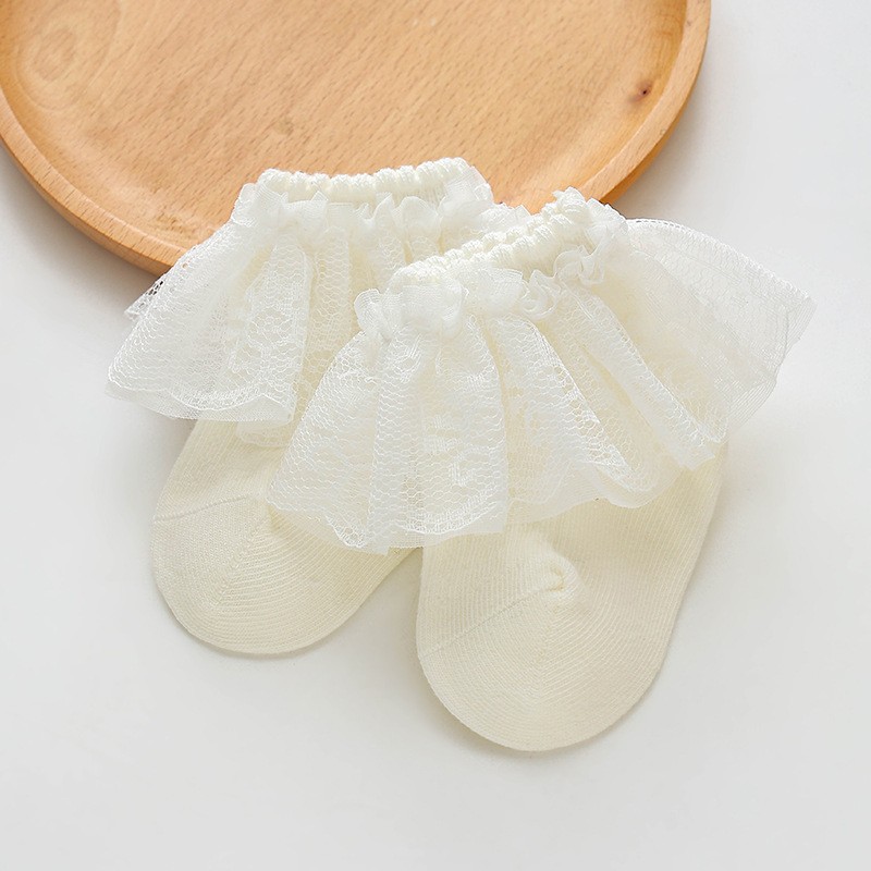 Princess Socks Factory - OEM 0-12 Years Girl Ruffle Lace Baby Socks