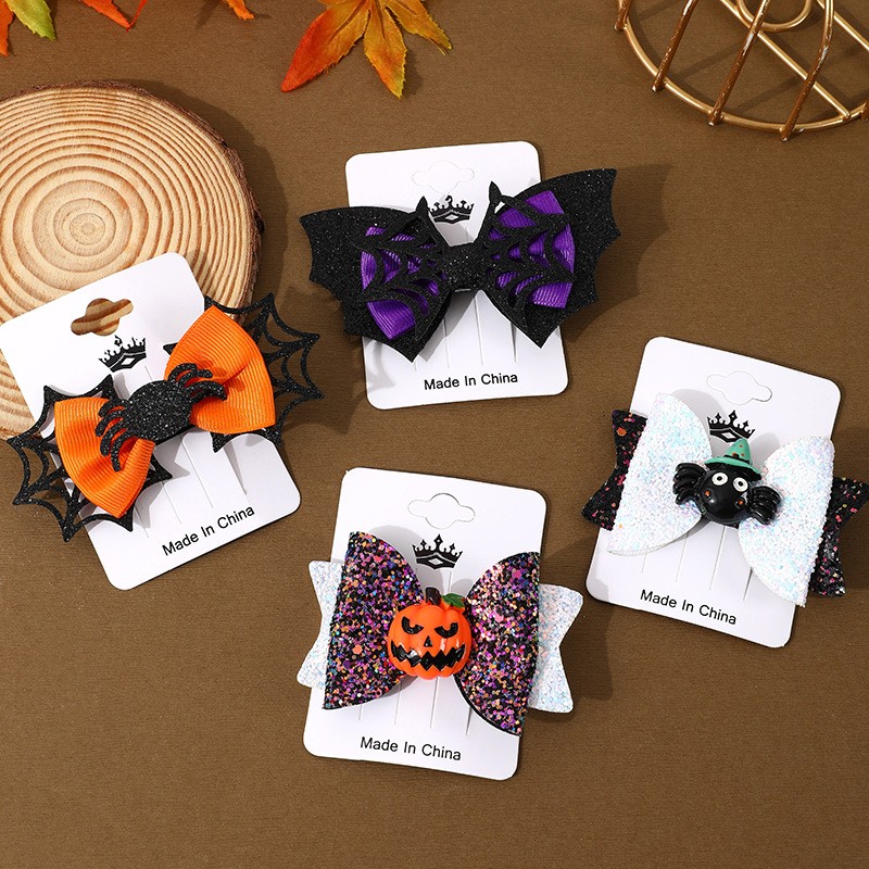 Halloween Hair Clip Manufacturer - OEM Ghost Festival Party Bow Props