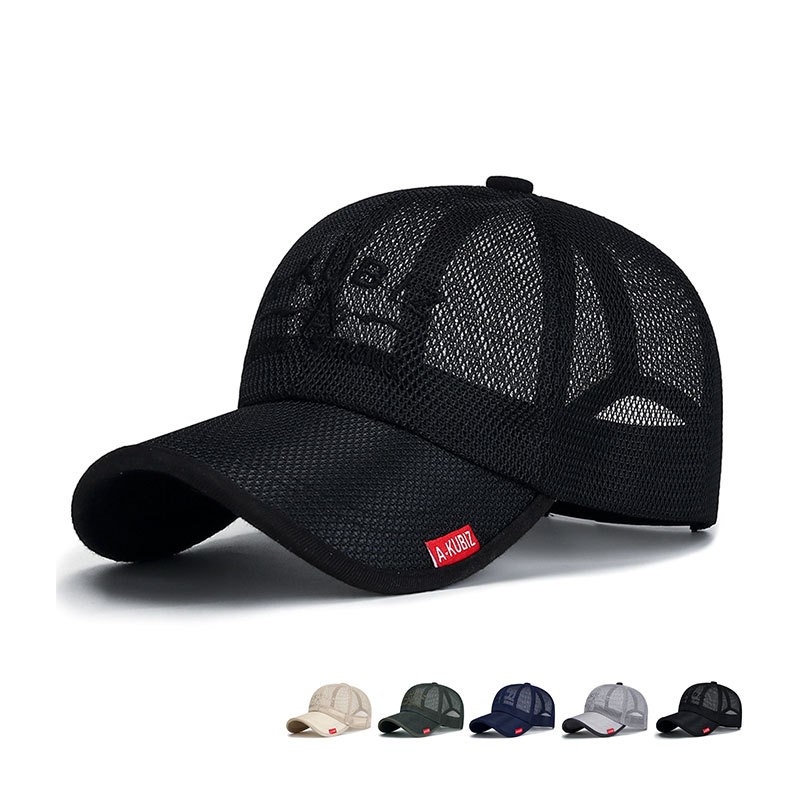 Baseball Cap Manufacturer - OEM Summer Mesh Breathable Sun Protection