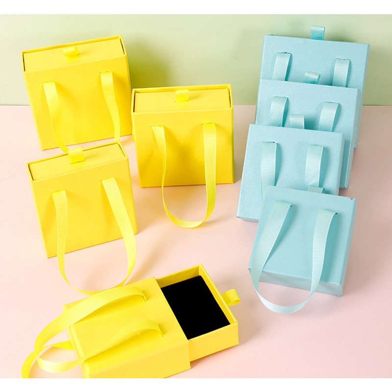 Jewelry Box Factory - OEM Hand Drawer Necklace Bracelet Earring Packing Box