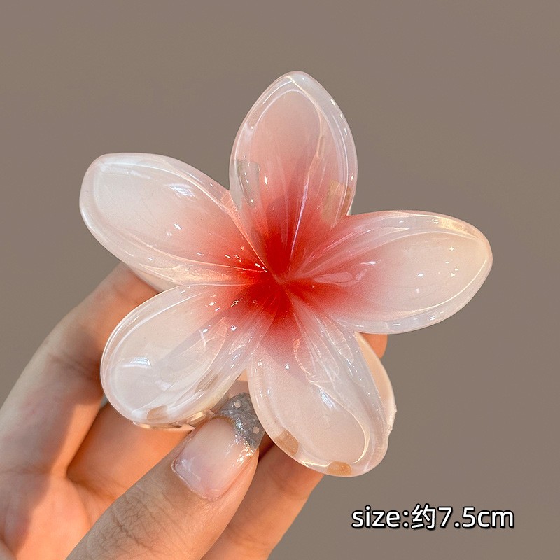 Flower Hair Clip Manufacturer - OEM Shark Clip Summer Hair Pin for Women