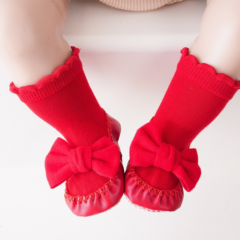 Baby Socks Manufacturer - OEM Spring Autumn Anti-slip Toddler Shoes Slipper