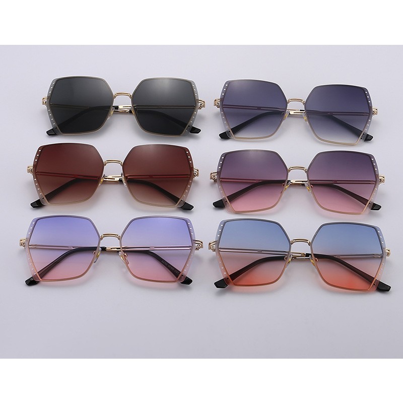 Anti-UV Sunglasses Manufacturer - OEM Vintage Big Frame Men Women Glasses