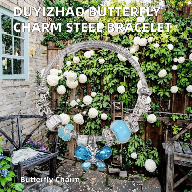 Stainless Steel Bracelet Manufacturer - OEM Custom Women's Adjustable Beaded Charm