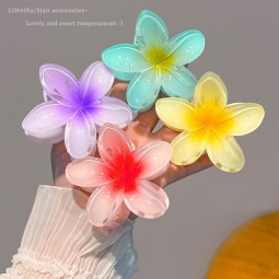 Flower Hair Clip Manufacturer - OEM Shark Clip Summer Hair Pin for Women