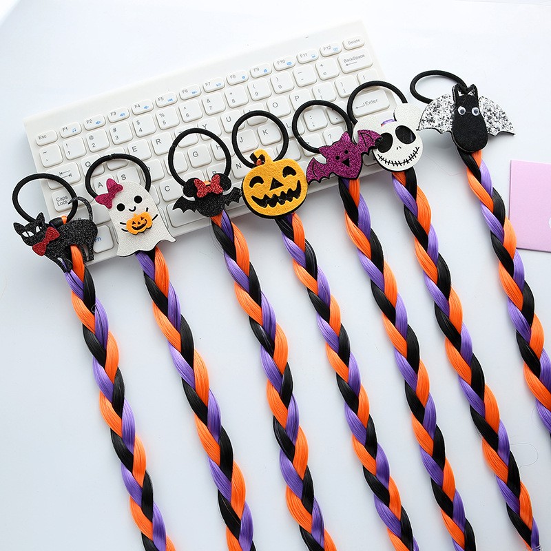 Halloween Wig Factory - OEM Pumpkin Ghost Style Children Hair Accessories