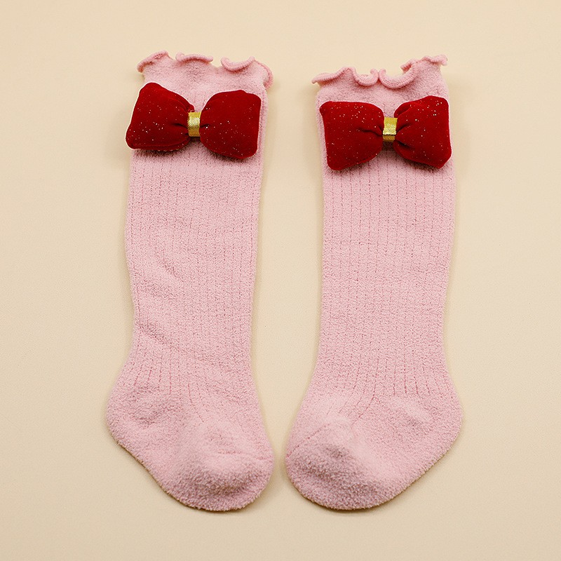 Baby Socks Manufacturer - OEM Winter Long Barrel Infant Thigh-high Socks