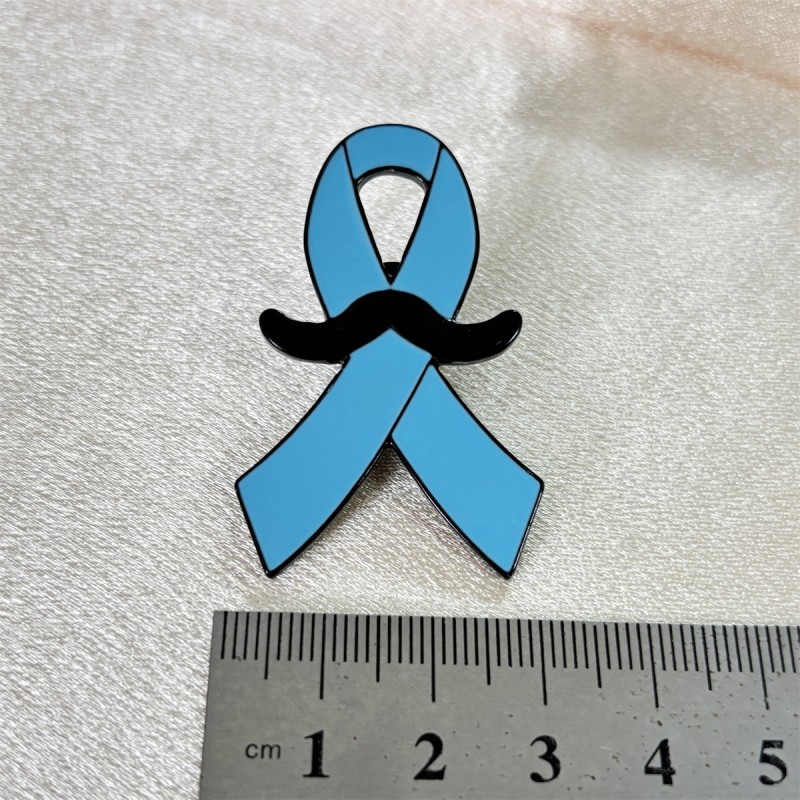 Brooch Manufacturer - OEM Large Size Beard Ribbon Series Promotional Gift