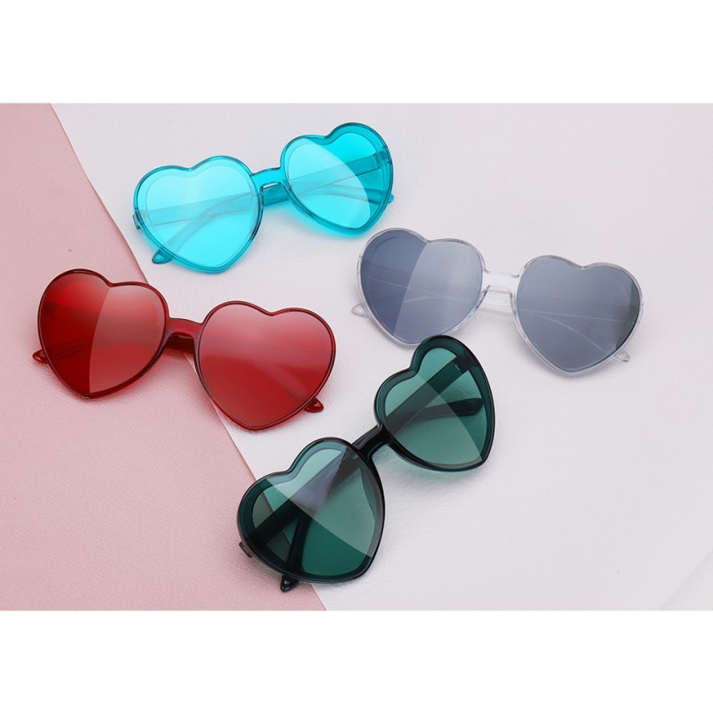 Candy Sunglasses Manufacturer - OEM 21 Colors Dazzle Love Fashion Glasses