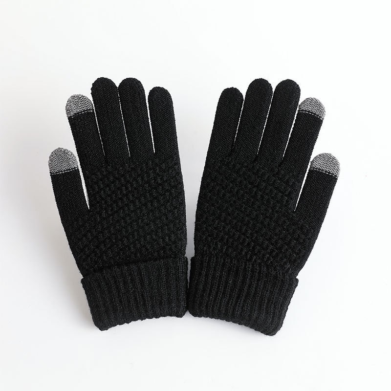 Winter Gloves Manufacturer - OEM Men Women Fashion Touch Screen Jacquard