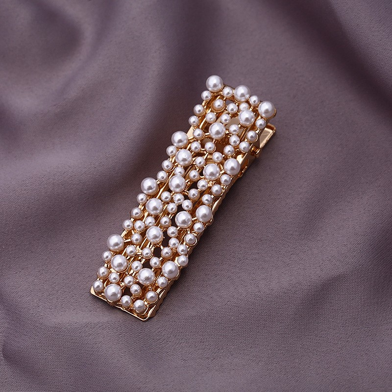 Pearl Hair Clip Factory - OEM Duckbill Water Drops Style Hair Accessories