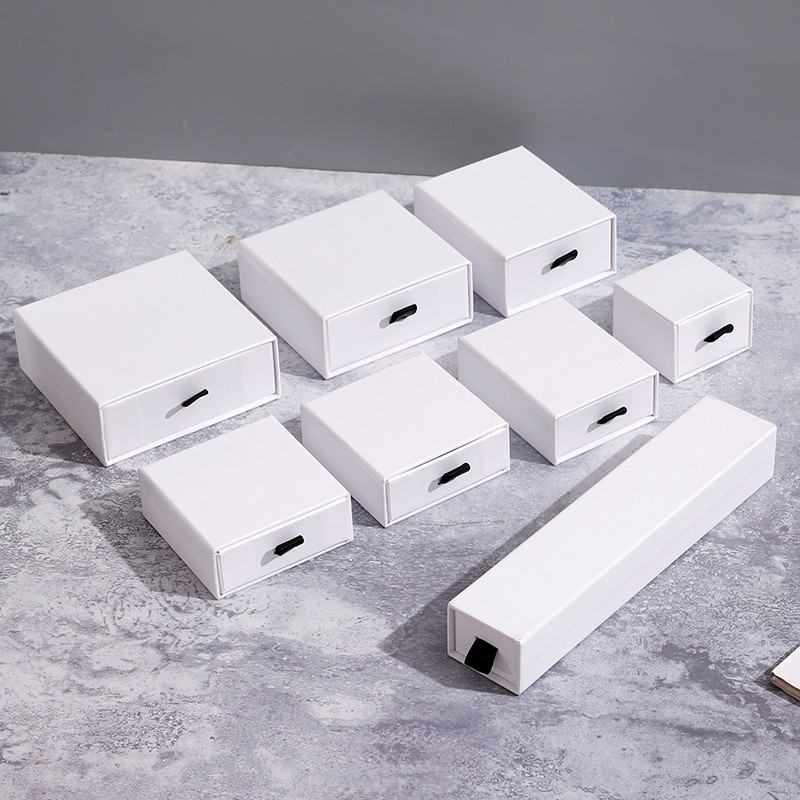 Jewelry Packaging Box Manufacturer - OEM Drawer Ring Earrings Pendant Box