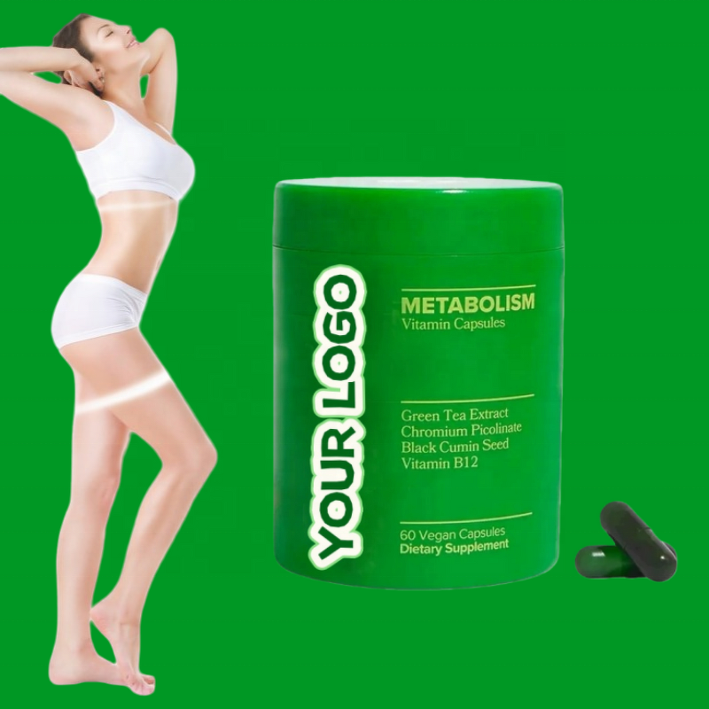 Green Tea Extract Capsules Manufacturer - OEM Metabolism Boost with Vitamin B12