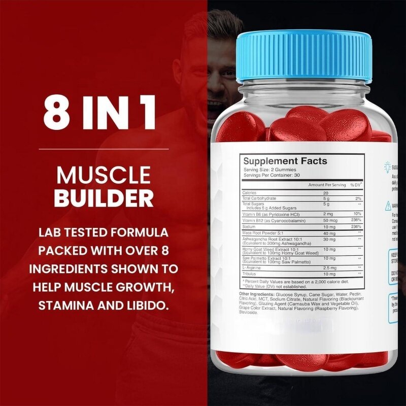 Male Enhancement Gummies Manufacturer - OEM with Horny Goat Weed Tribulus Maca