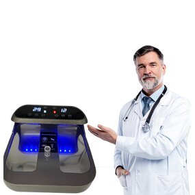 PEMF Terahertz Therapy Device Manufacturer - Y-Rising YR-P08 Stainless Steel Remote Control Foot Spa