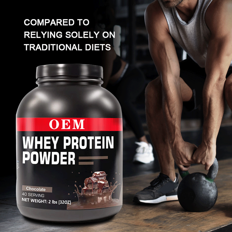 Whey Protein Powder Manufacturer - OEM Customized Chocolate Flavored for Muscle Growth & Repair