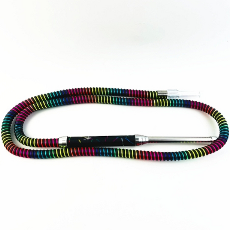 Hookah Hose Manufacturer - Acrylic Leather with Detachable Stainless Steel Mouth Tip