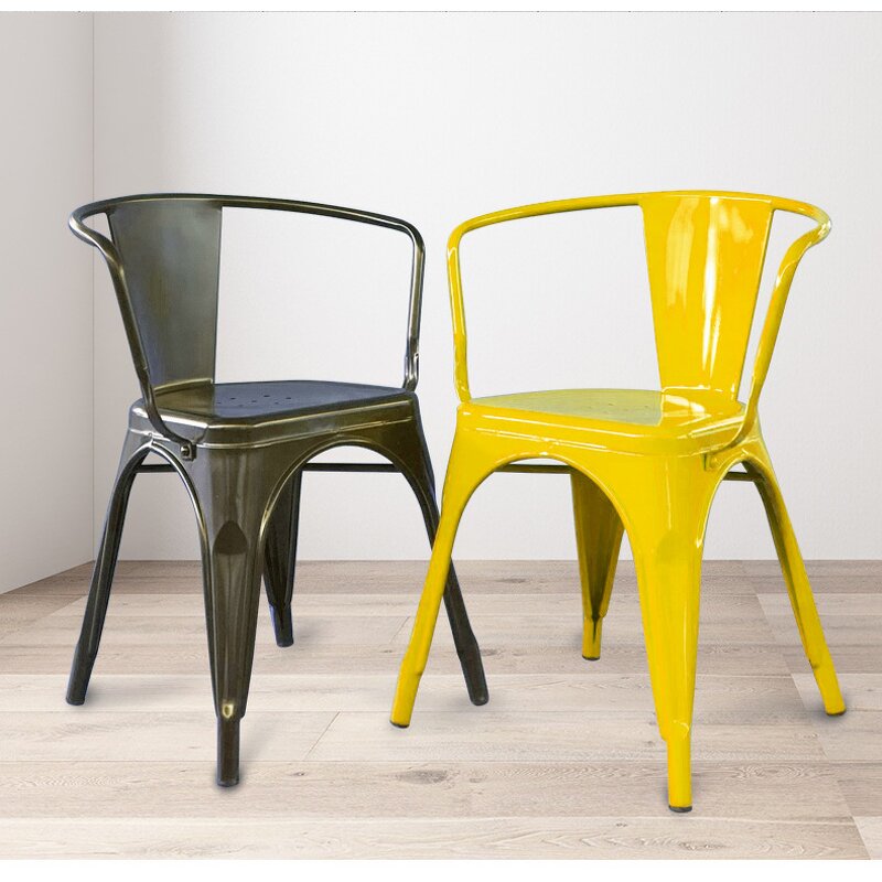 Metal Dining Chairs Manufacturer - 18 Inch Seat Height for Indoor Outdoor Use