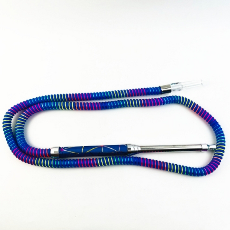 Hookah Hose Manufacturer - Acrylic Leather with Detachable Stainless Steel Mouth Tip