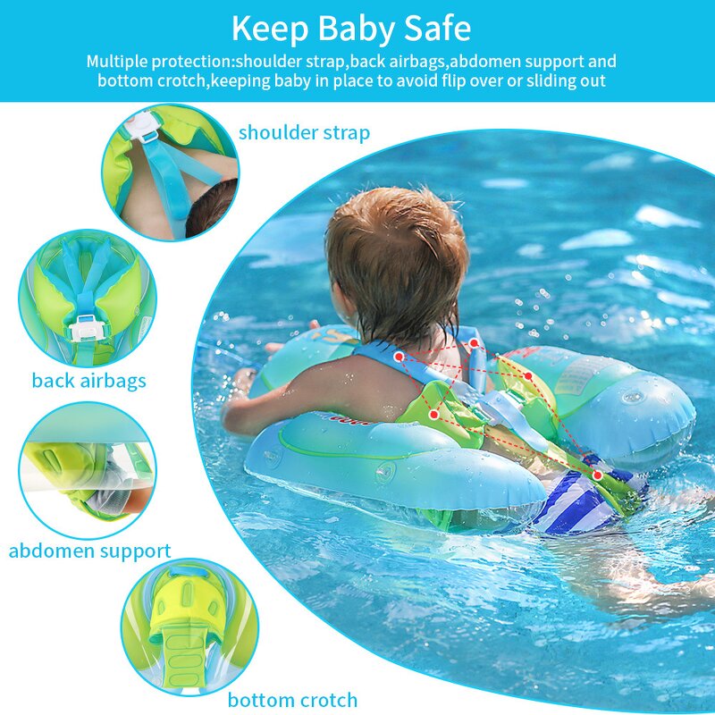 Baby Swim Float Manufacturer - Infant Pool Float with Sun Canopy for 0-6 Years