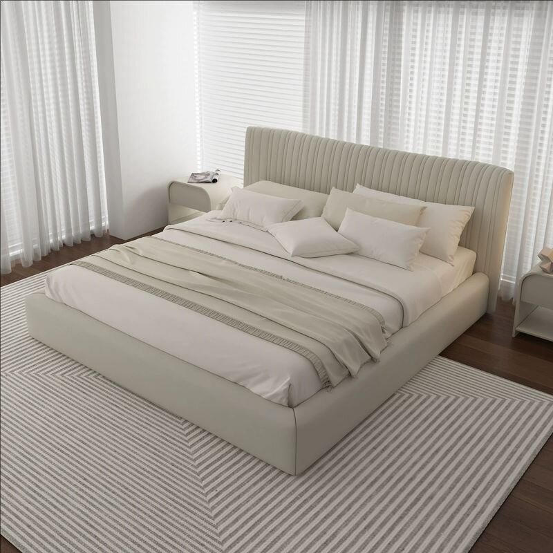 European Bed Manufacturer - French Double Bed for Luxury Home Aesthetics & Wedding