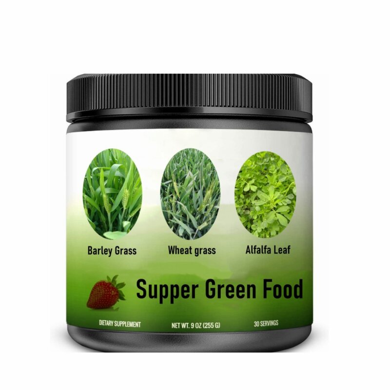 Organic Super Green Powder Manufacturer - Vegetable Dietary Fiber Supplement for Adults