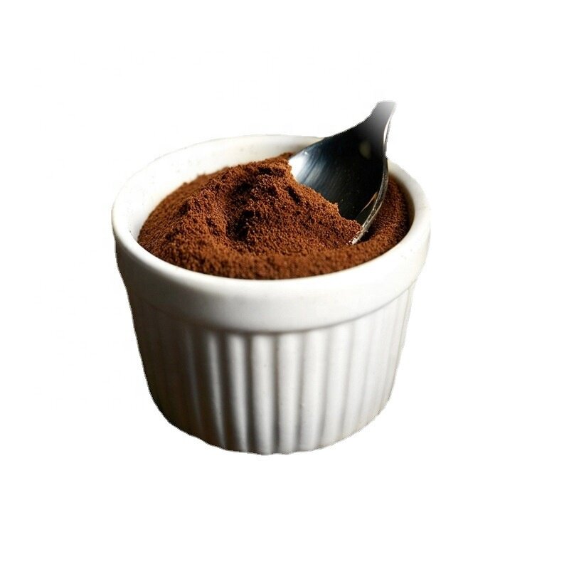 Organic Instant Coffee Powder Manufacturer - Private Label Blend with Cinnamon & Turmeric in Drum Bottle