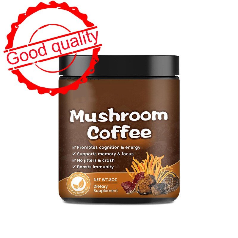 Organic Mushroom Coffee Powder Manufacturer - Private Label Maitake, Chaga, Cordyceps, Reishi & Lions Mane