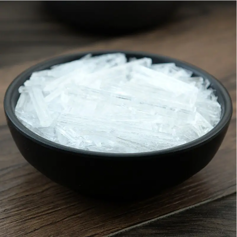 DL-Menthol Raw Material Manufacturer - CAS 89-78-1 Powder in Bottle or Drum