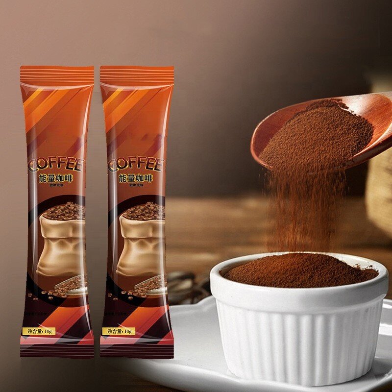 Organic Instant Coffee Powder Manufacturer - Private Label Blend with Cinnamon & Turmeric in Drum Bottle