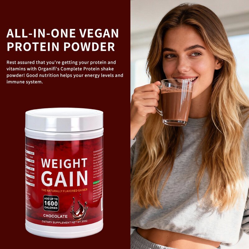 Weight Gain Protein Powder Manufacturer - 500g High Protein for Muscle Growth Chocolate