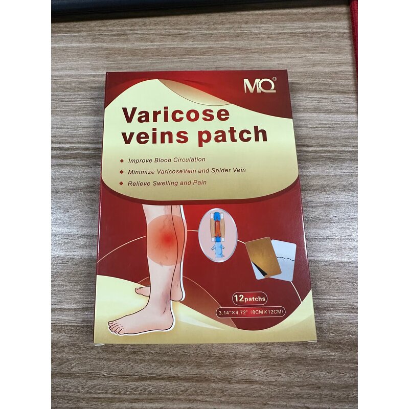 Leg Care Patch Manufacturer - Private Label 12pcs Natural Herbal Muscle Patch