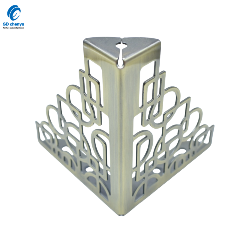 Furniture Legs Manufacturer - OEM 130mm Brass Metal Table Sofa Legs