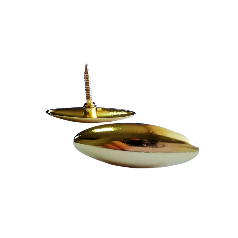 Sofa Buttons Factory - OEM 40mm Luxury Gold Buttons for Upholstery Decorative