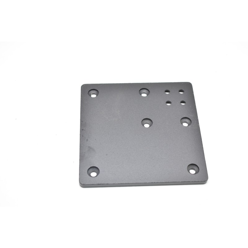 Mounting Plates Manufacturer - OEM Matt Black Heavy Duty Square Screw-on Plates