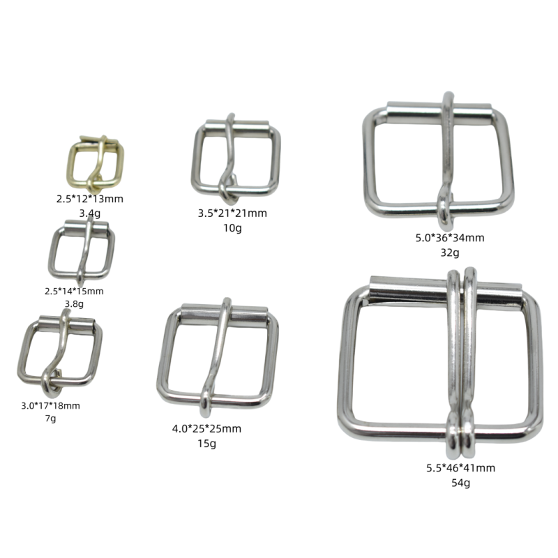Belt Buckle Factory - OEM Strong Nickel Plated 20mm Metal Roller Hardware