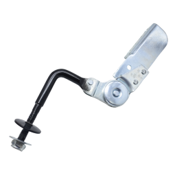 Sofa Mechanism Manufacturer - OEM Iron 6 Gears Adjustable Black Backrest