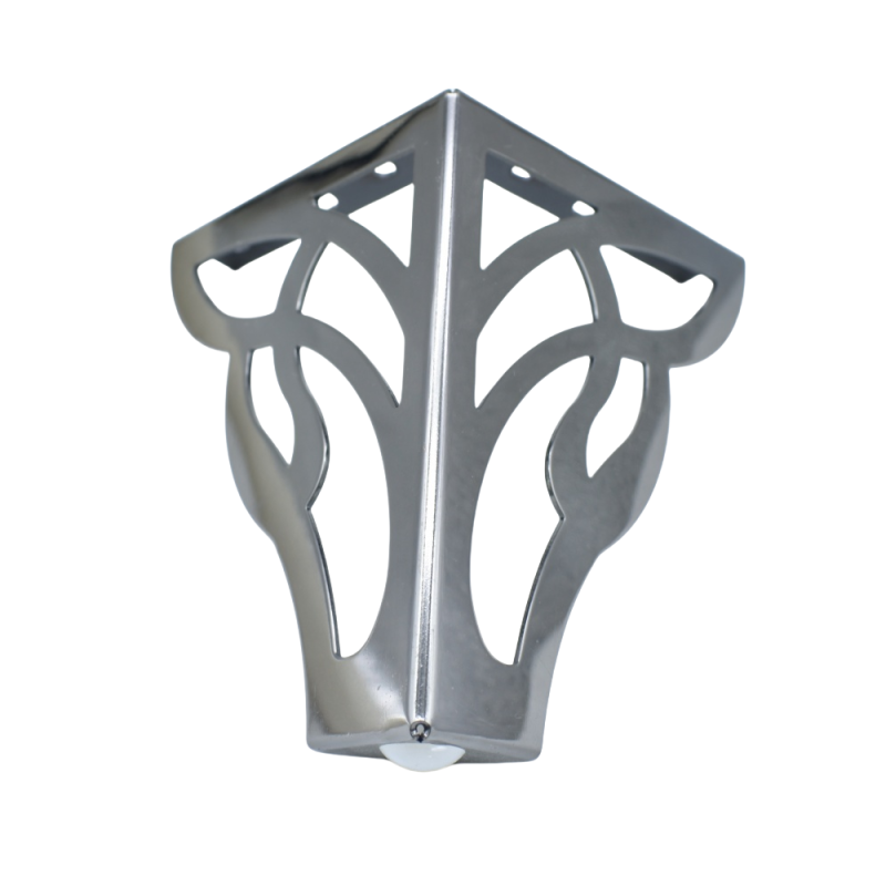 Chair Leg Manufacturer - OEM 130mm Gun Black Metal Square Dining Table Leg