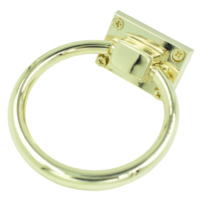 Door Knocker Factory - OEM Modern Alloy Brushed Gold Round Chair Knocker