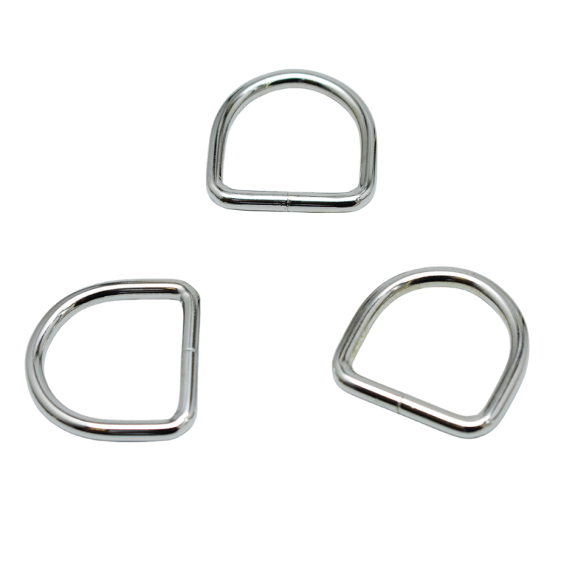 D Ring Buckle Factory - OEM 1inch Nickel Plated Metal Dog Collar Buckle