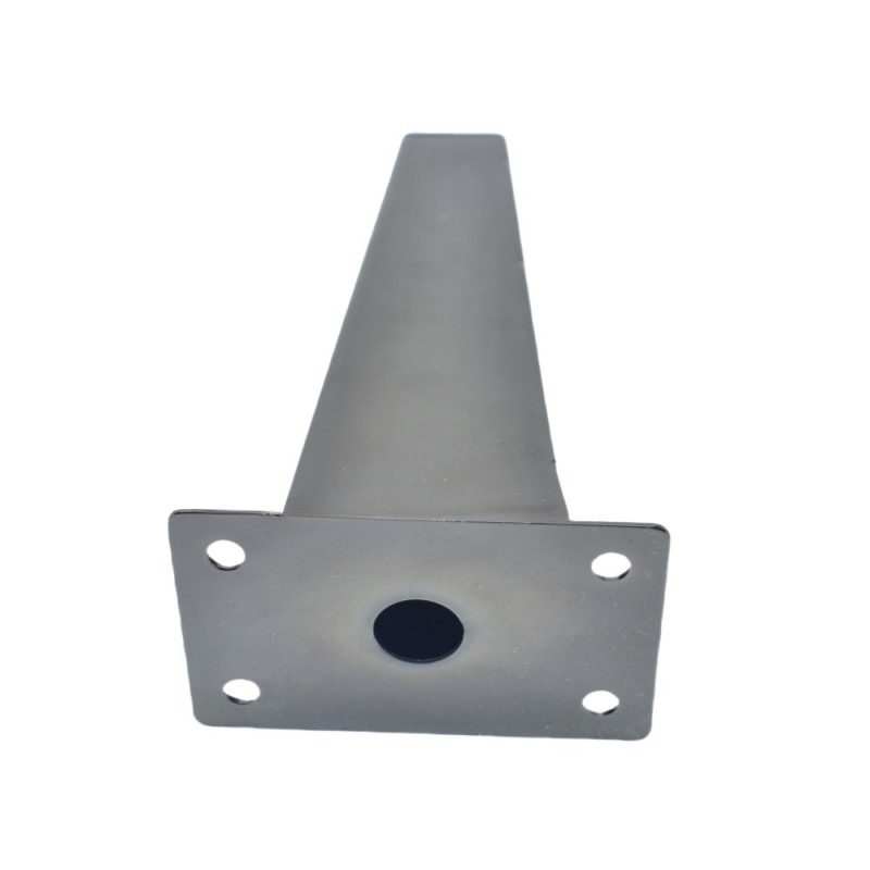 Table Legs Factory - OEM 150mm Gun Black Industrial Metal Chair Legs